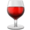 Wine Glass emoji on Apple